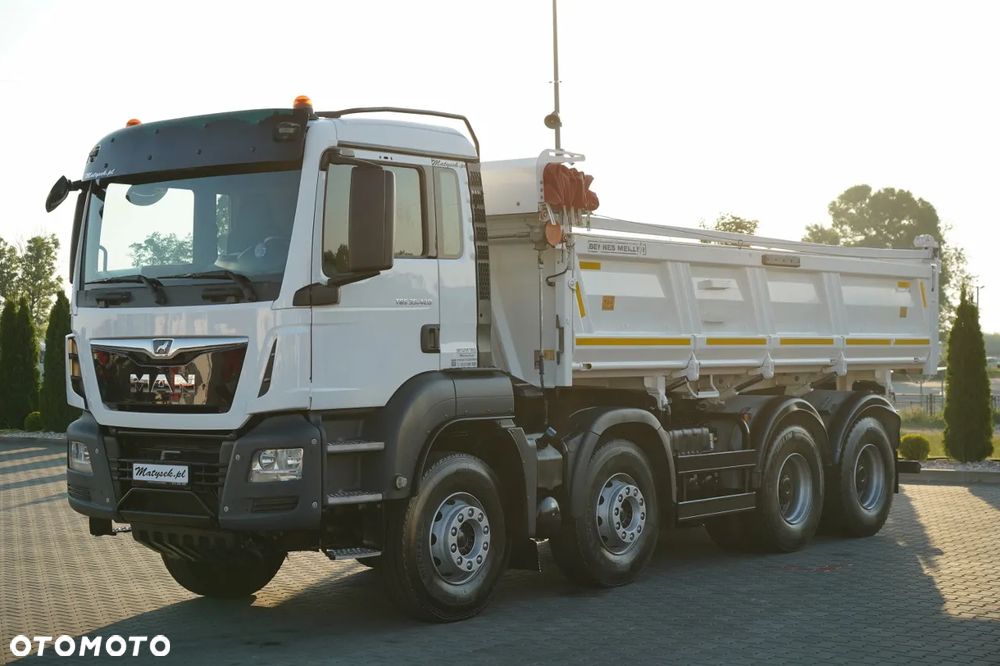 MAN TGS 35.420 / 8X4 / WYWROTKA 2 STR. / HYDROBURTA / BORDMATIC / AUTOMAT - 13