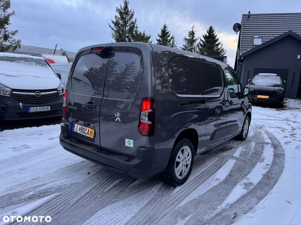 Peugeot PARTNER LONG BENZ/GAS LPG GRAFITOWY 3 MIEJSCA KLIMATYZACJA - 4