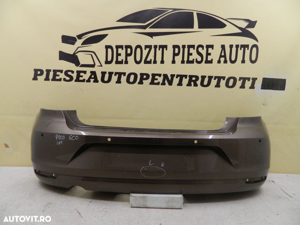 Bara spate VW Polo 6C, 2013, 2014, 2015, 2016, 2017, cod origine 6C6804421A. - 2