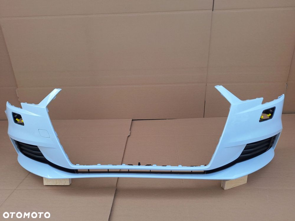 AUDI A3 LIFT HB 16- 17-20 8V3 ORYGINAŁ! NOWY! ZDERZAK PRZÓD PRZEDNI ORYGINAŁ 8V3807437AF WYSYŁKA 24H - 1