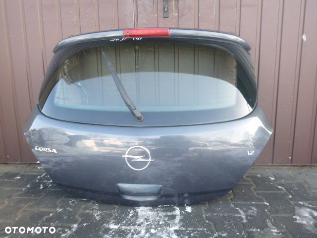 KLAPA TYŁ TYLNA OPEL CORSA D KOMPLETNA Z168 3D - 1