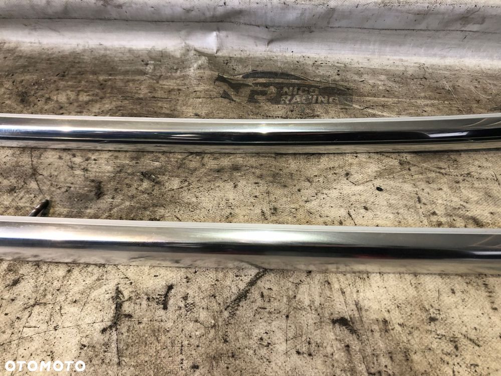 RELINGI DACHOWE LEWY PRAWY AUDI A6 C8 AVANT CHROM - 4