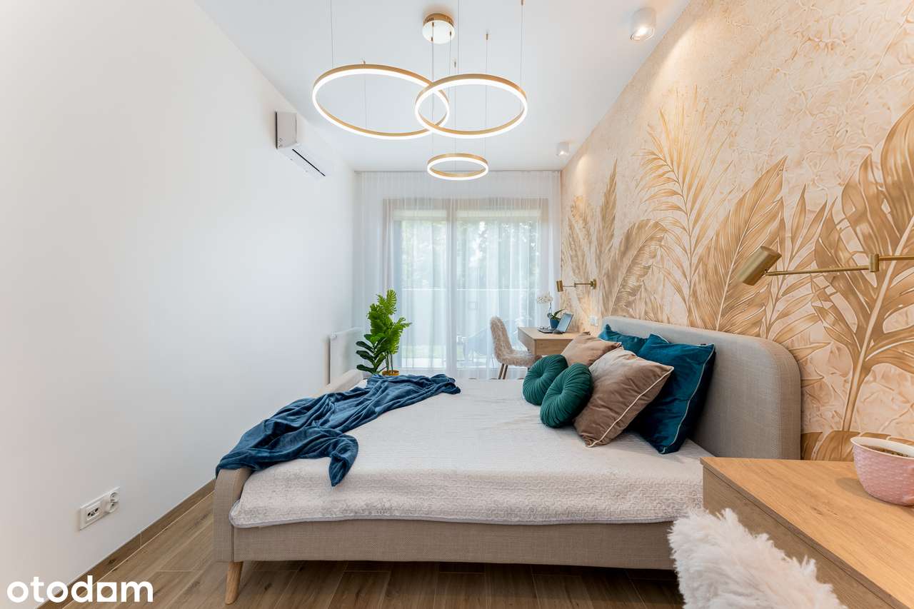 Zabłocie | 49,5 m² | prywatny ogród | 2x klima | garaż | ENG