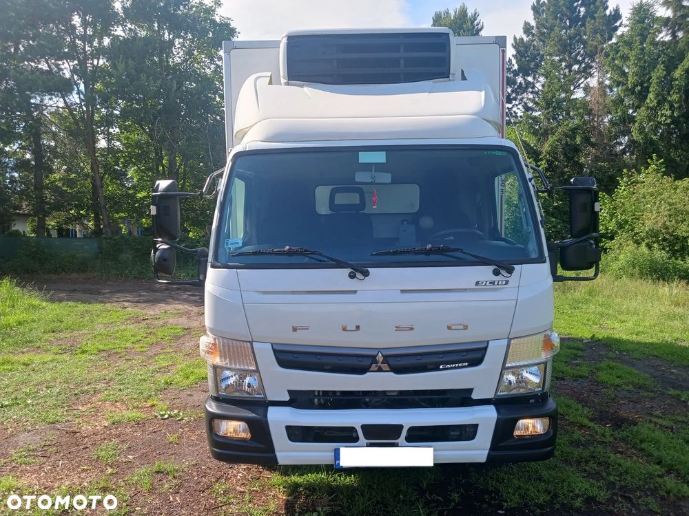Mitsubishi Canter Fuso 9C18 3.0 180 KM 198 tyś km Izoterma Chłodnia 2019r Mroźnia Agregat Winda KLIMA SALON 230V - 12
