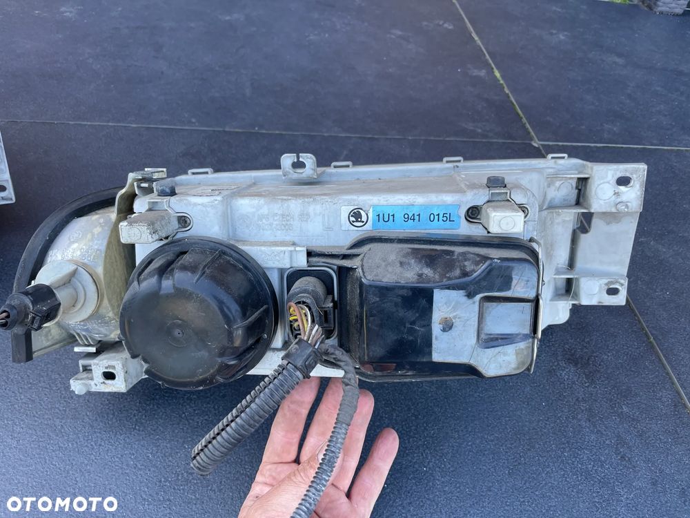 Skoda Octavia I LIFT 9901 maska grill zderzak przód pas przedni lampa lewa prawa - 9