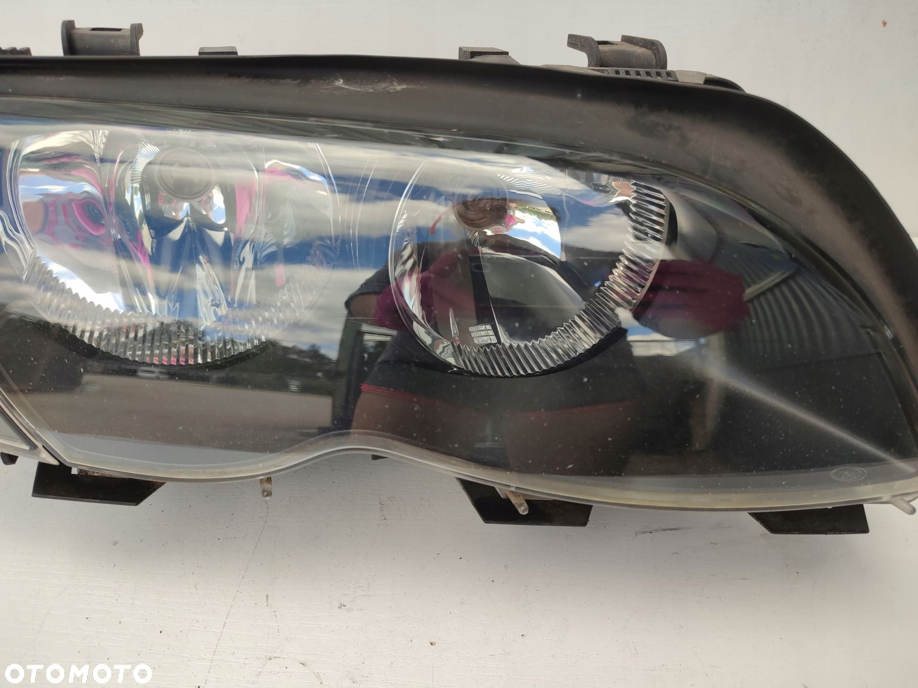 Lampa prawy przód BMW 3 E46 LIFT EUROPA 100TYS PRZEBIEGU ORYGINAŁ 6910956 - 3