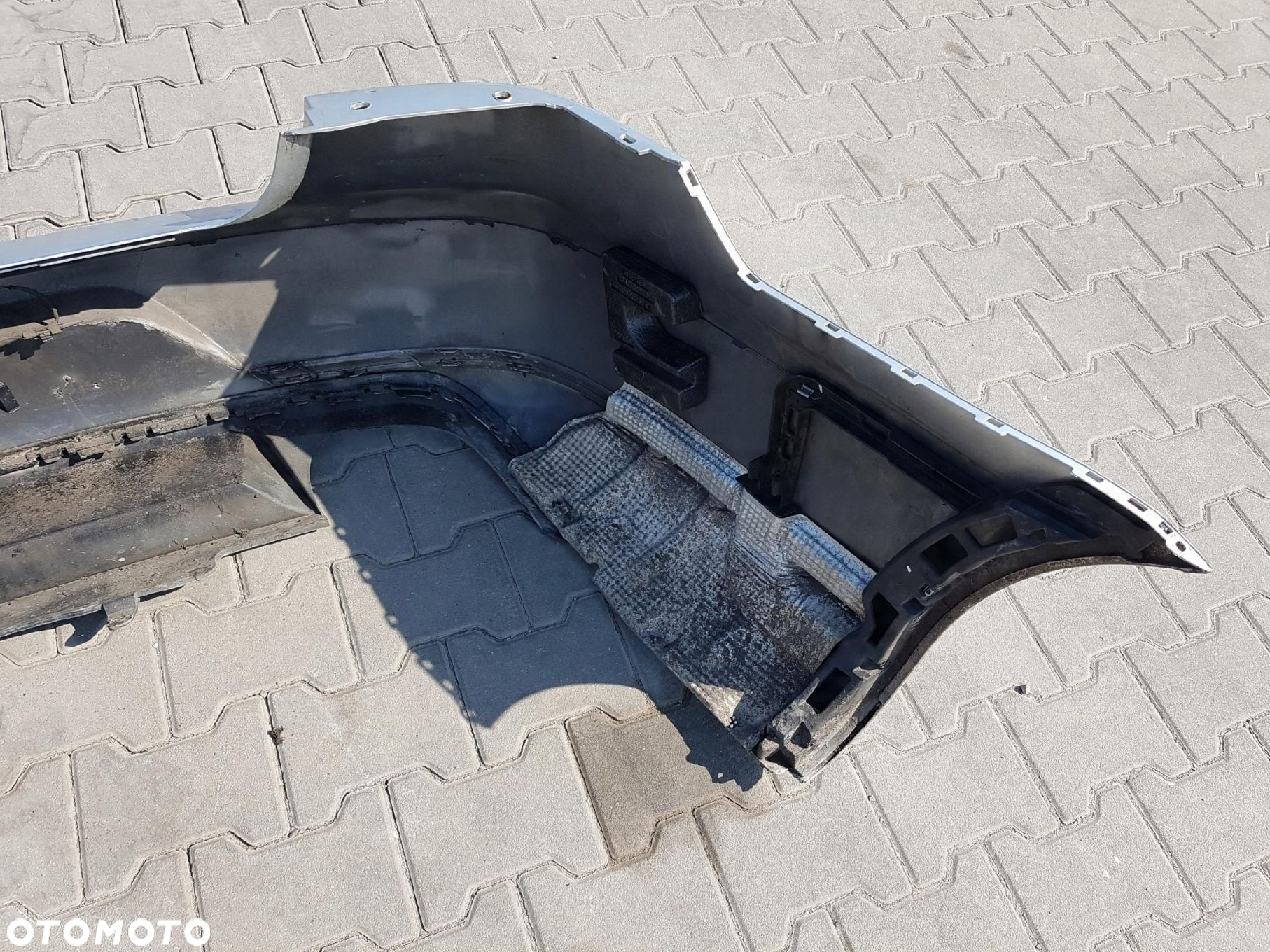 VW PASSAT B7 10-14r SEDAN ZDERZAK TYŁ TYLNY LA7W - 14