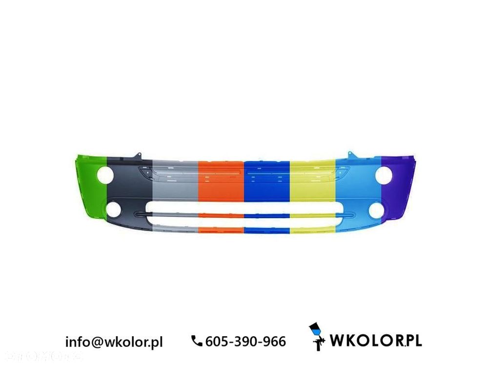 NOWY ZDERZAK MINI MINI 2003-2006 LAKIEROWANY W KOLOR - 1