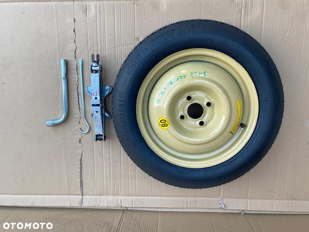Orginalne Koło dojazdowe 15  zapasowe dojazdówka  do HONDA JAZZ II III + ZESTAW WYSYŁKA - 2