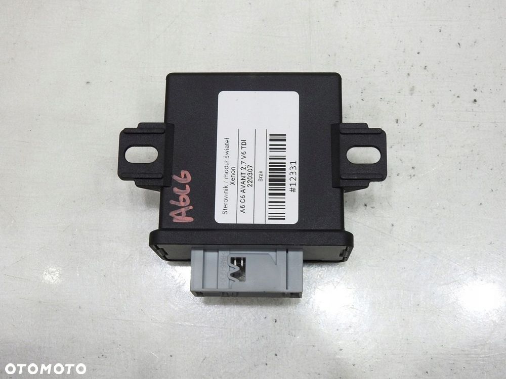 MODUŁ STEROWNIK ŚWIATEŁ AUDI A6 C6 - 6