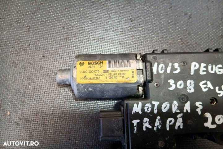 Motoras trapa 0390200075 3000021198 0390200075 3000021198 Peugeot 308 - 3