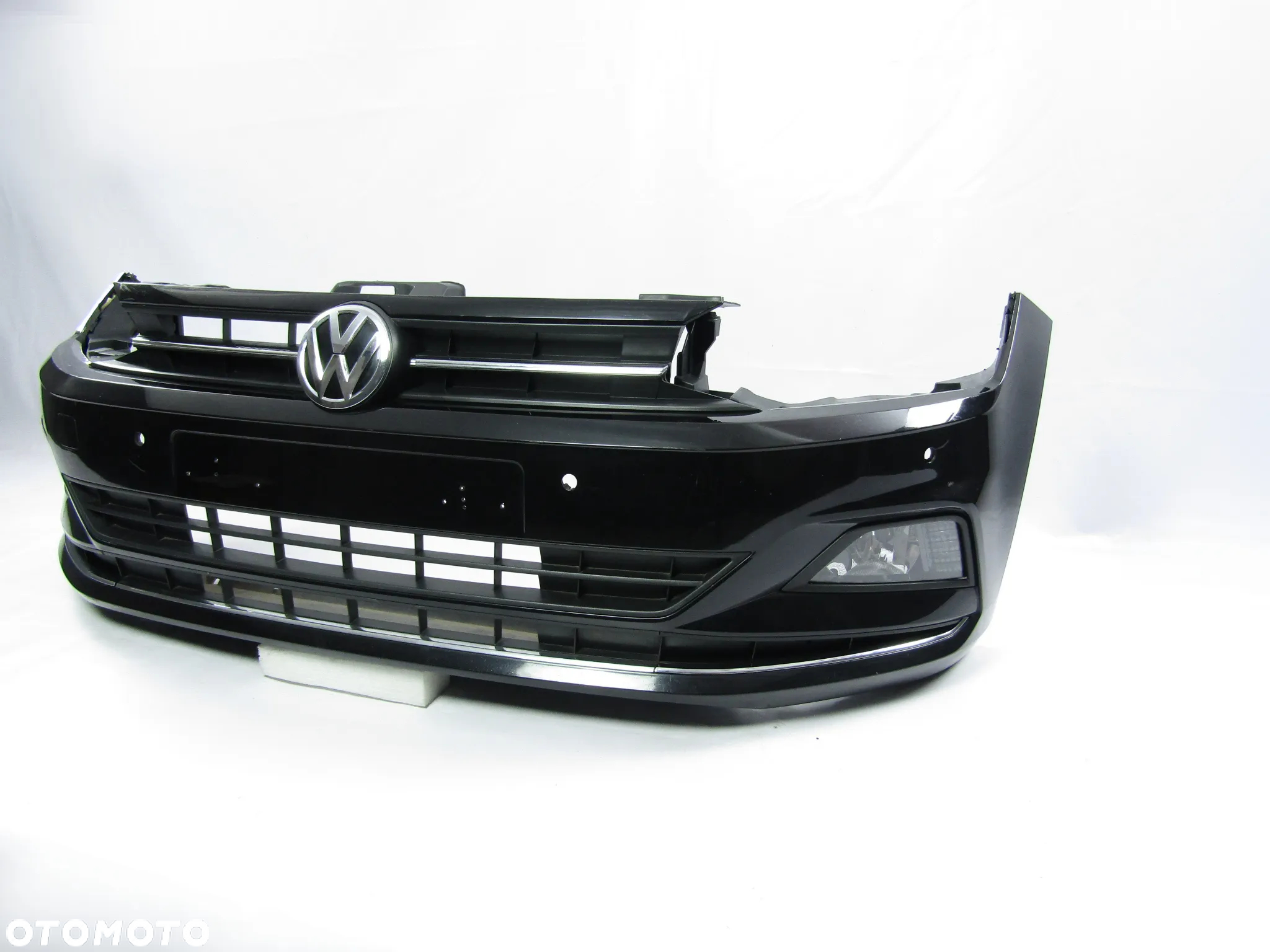 Zderzak przedni VW Polo 2G 17 - 22 Pdc-4  Lakier LC9X - 10