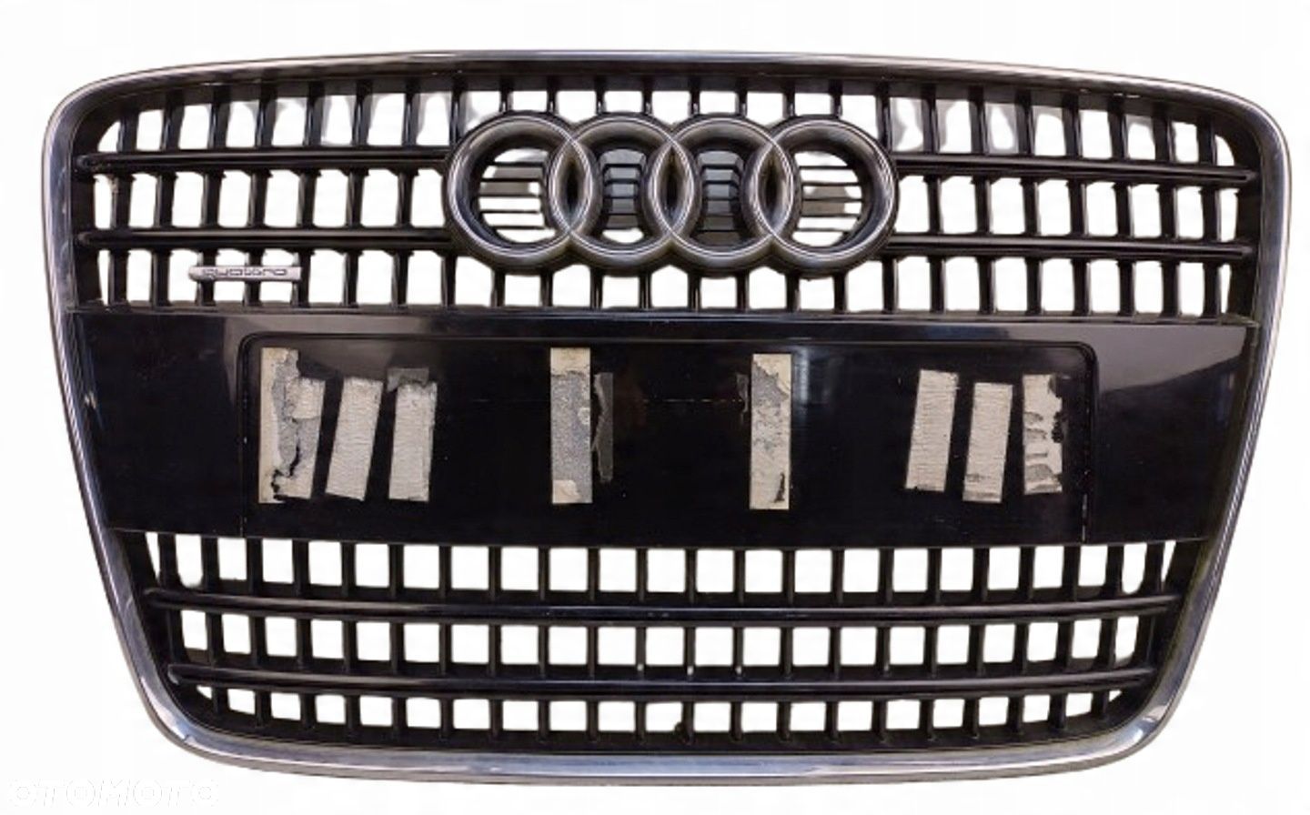 AUDI Q7 4L 05-09 S-LINE GRILL ATRAPA ZDERZAKA PRZEDNIEGO CHROM 4L0853651 - 1