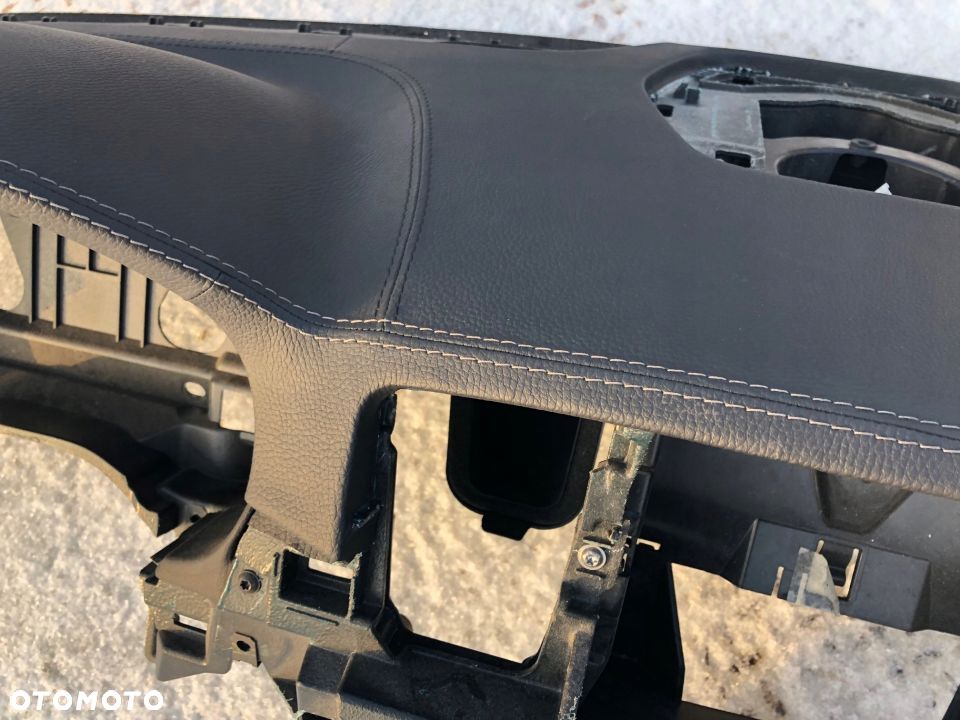 MERCEDES GLE W166 DESKA KONSOLA AIRBAG PASY SKÓRA - 8