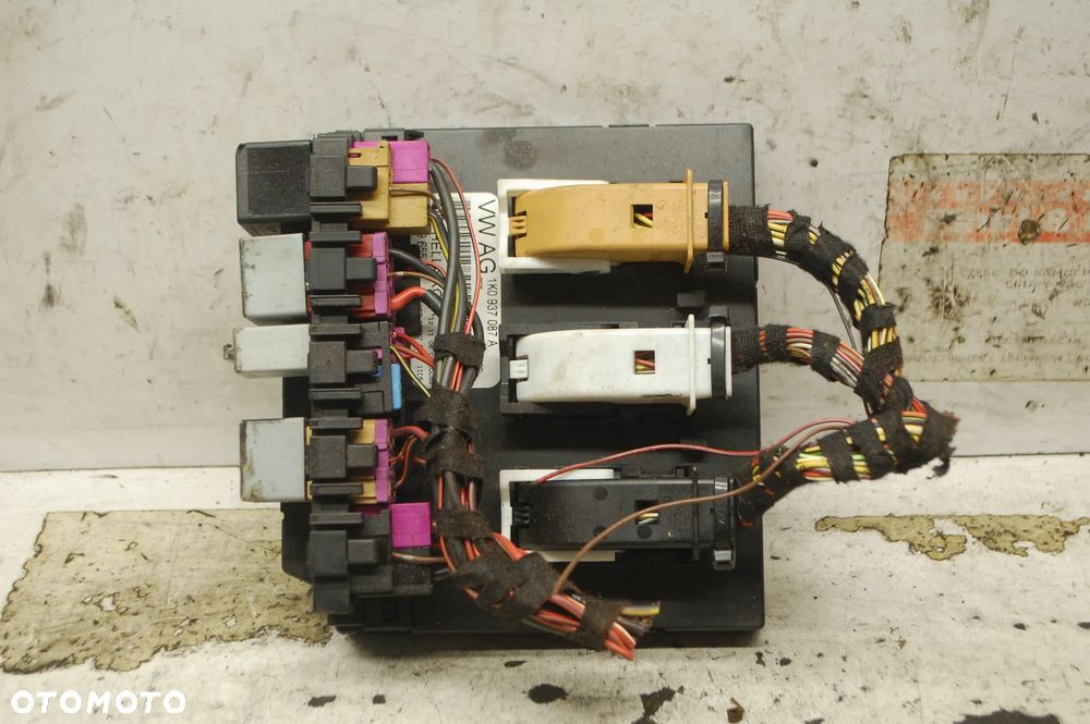 MODUŁ KOMFORTU STEROWNIK BCM 1K0937087A SKODA SUPERB II AUDI VW SEAT - 1