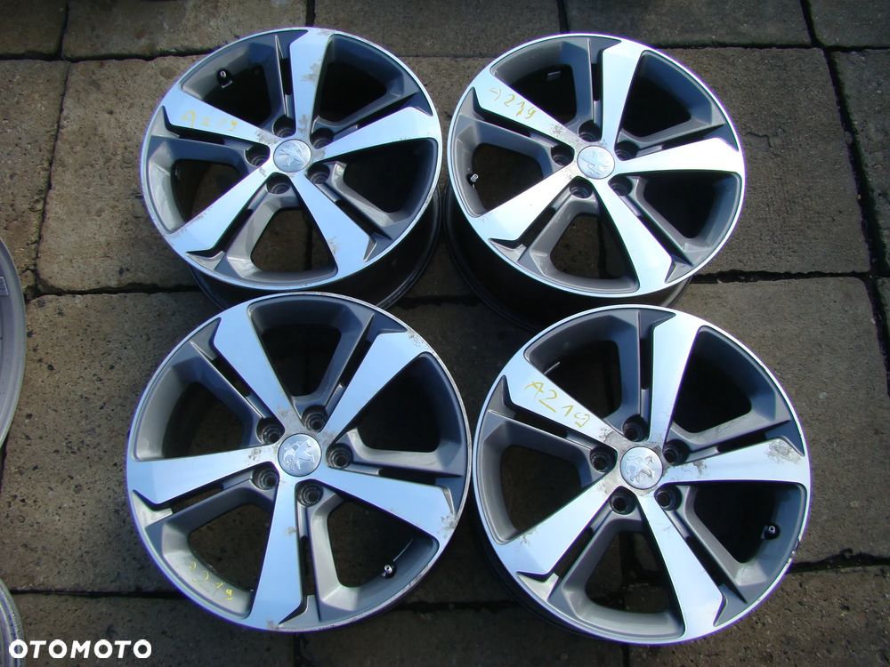 a219 5x108 Peugeot Traveller Partner Rifter 3008 4008 II 5008 308 508 408 7,5jx17 - 1