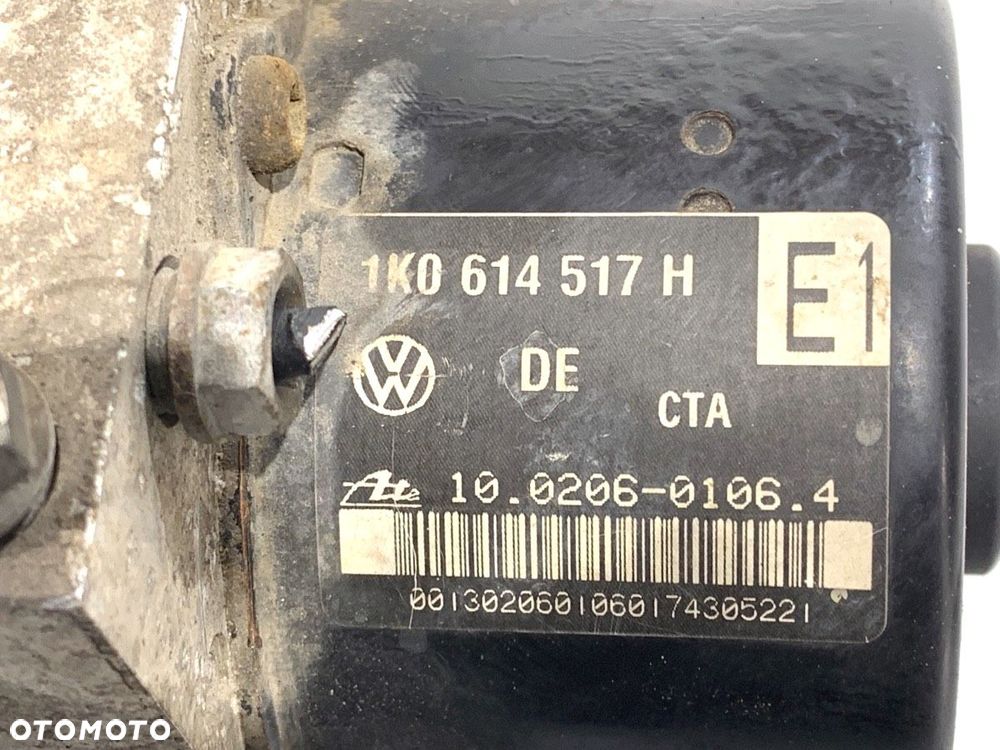 POMPA ABS  VW GOLF V (1K1) 2003 - 2010 1.4 16V 55 kW [75 KM] benzyna 2003 - 2006 1K0614517H - 5
