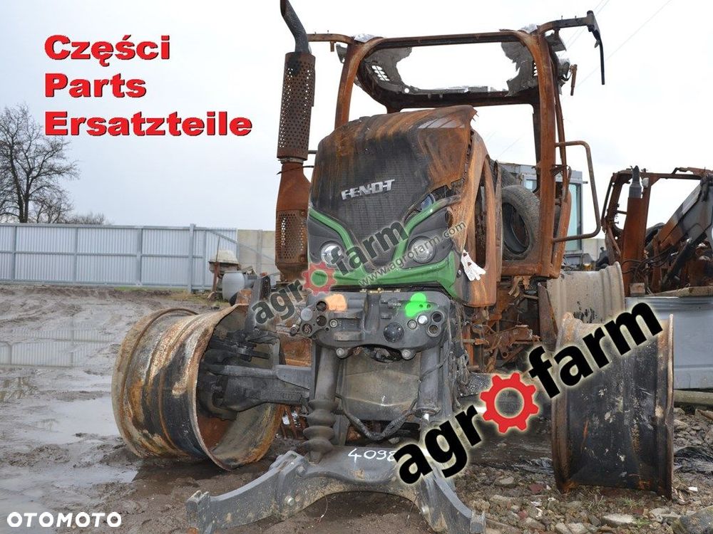 Fendt 516 Vario części skrzynia biegów, zwolnica - 1