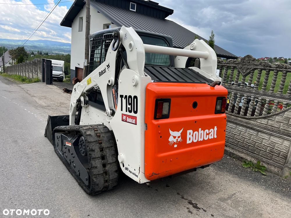 Bobcat T190 | Ładowarka Gąsienicowa BOBCAT T 190 | Joystick | Łyżka | Widły | Waga 3450kG | Miniładowarka | Stan Bardzo Dobry | CENA BRUTTO | - 5