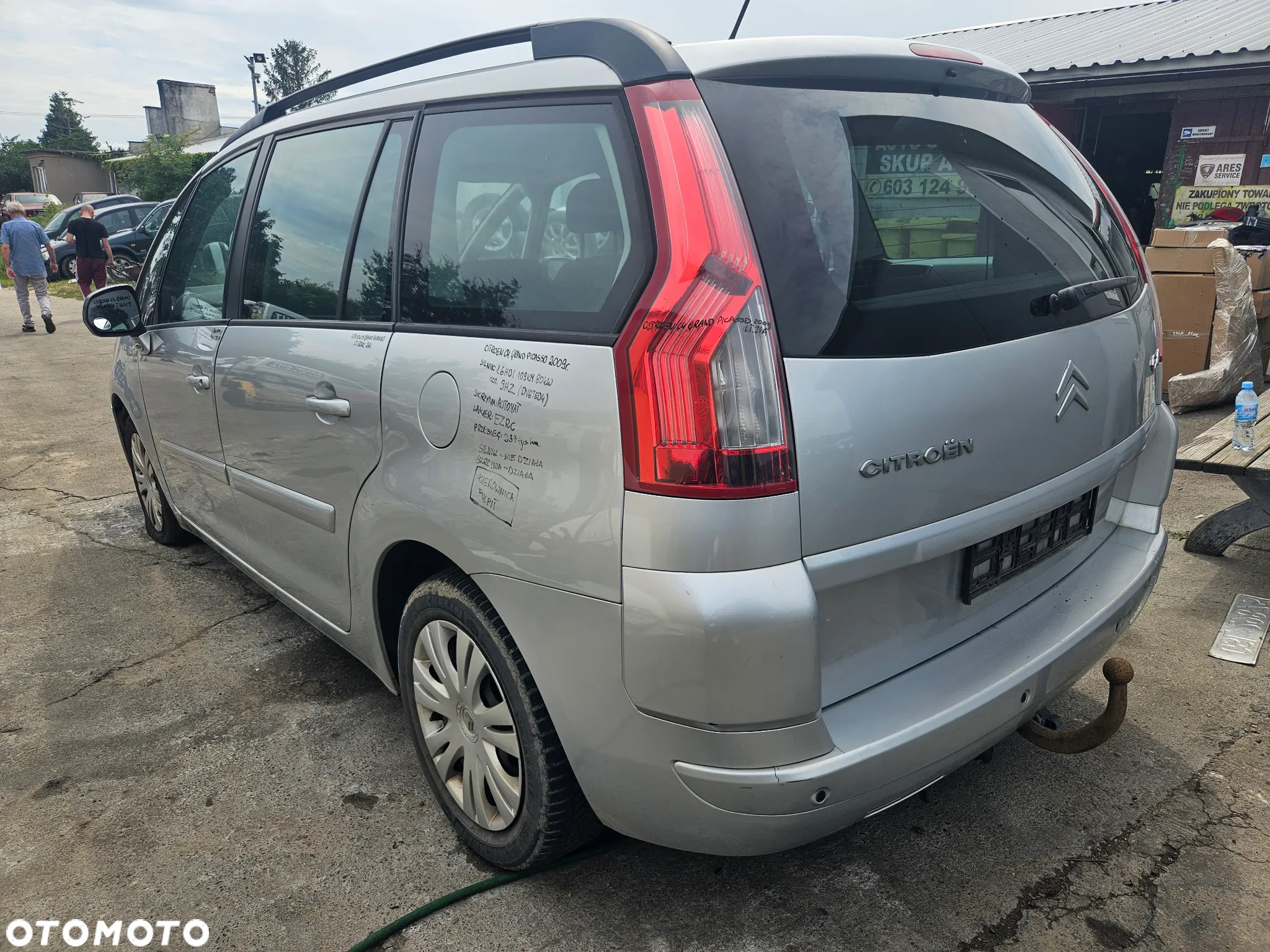 BŁOTNIK PRAWY PRZÓD PRZEDNI EZRC CITROEN C4 GRAND PICASSO - 9