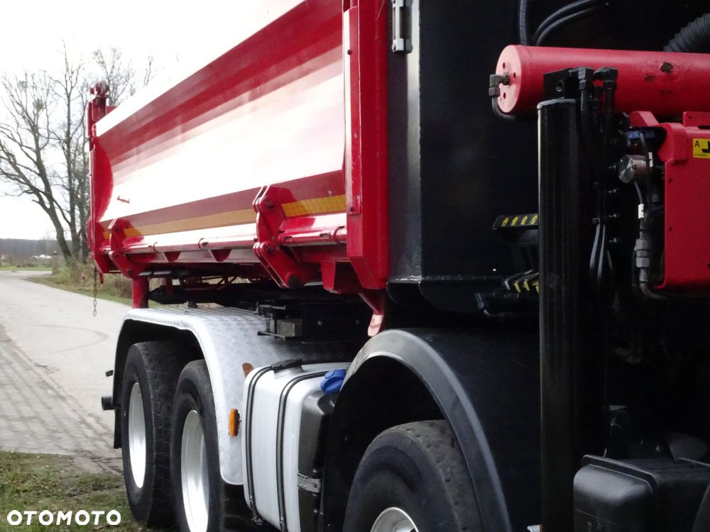 Iveco Trakker 500 Wywrotka 8x4 Kipper Hydroburta  HDS Palfinger PK 26002 EH Pojazd Specjalny - 9