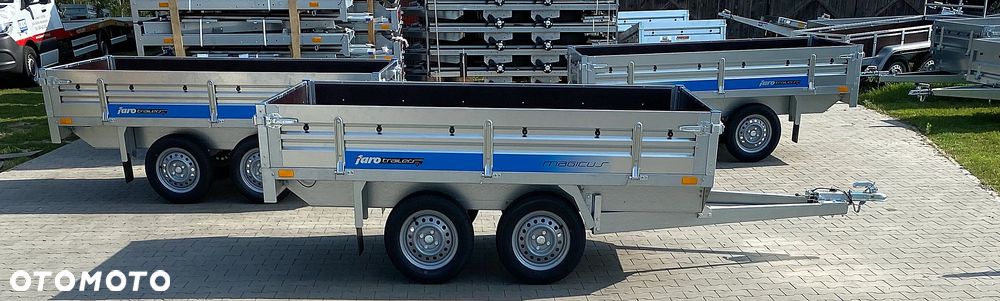 Faro PRZYCZEPA SAMOCHODOWA FARO MAGICUS+ TANDEM 263X150CM (BURTY WZMOCNIONE SKLEJKĄ) DMC: 750KG - 19