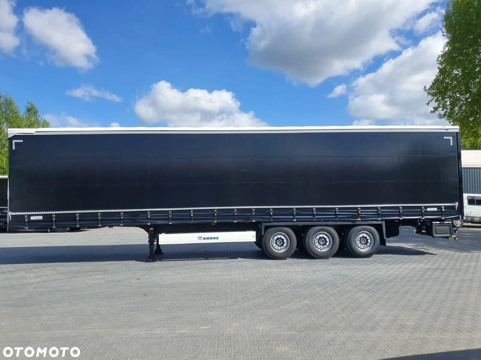 Krone Firana Standard Oś Podnoszona Nowe Plandeki - 4