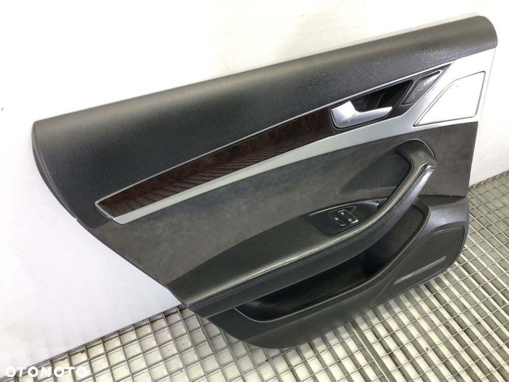 BOCZEK DRZWI TYŁ LEWY TAPICERKA  AUDI A8 D4 (4H2, 4H8, 4HC, 4HL) 2009 - 2018 4.2 FSI quattro 273 kW - 2