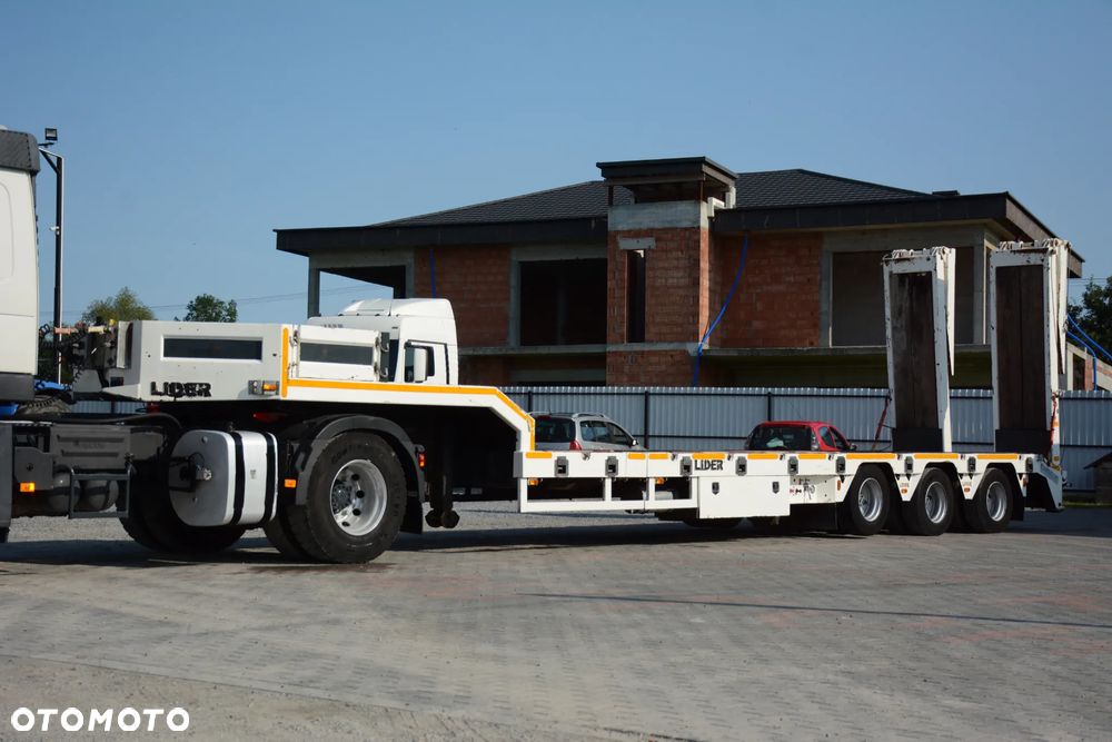 LIDER Trailers LWBD3A / 2019 r / Rozciągana 6m / 3 osie / Podnoszona oś - 5