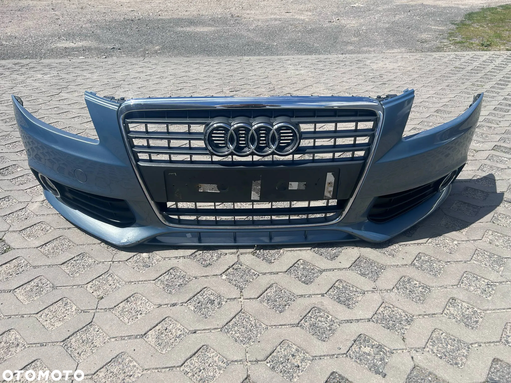 Audi A4 B8 Zderzak Przód Przedni Kompletny LX5X Ładny 2008-11r - 6