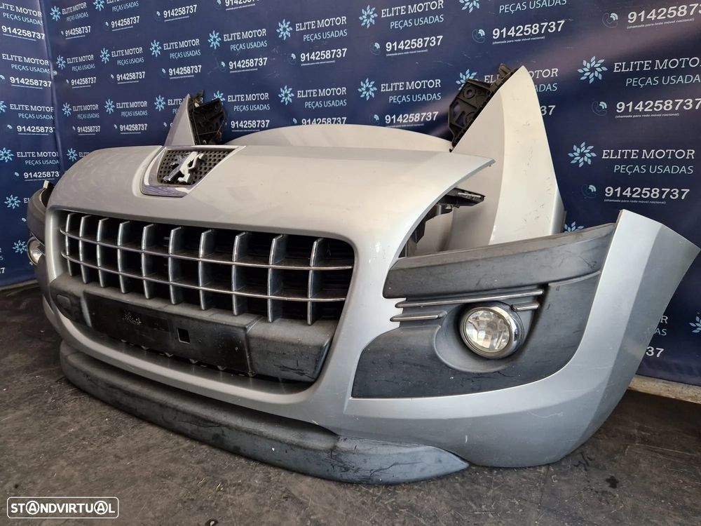 Frente completa usada PEUGEOT 3008 1.6 HDI capot parachoques guardalamas oticas - 4