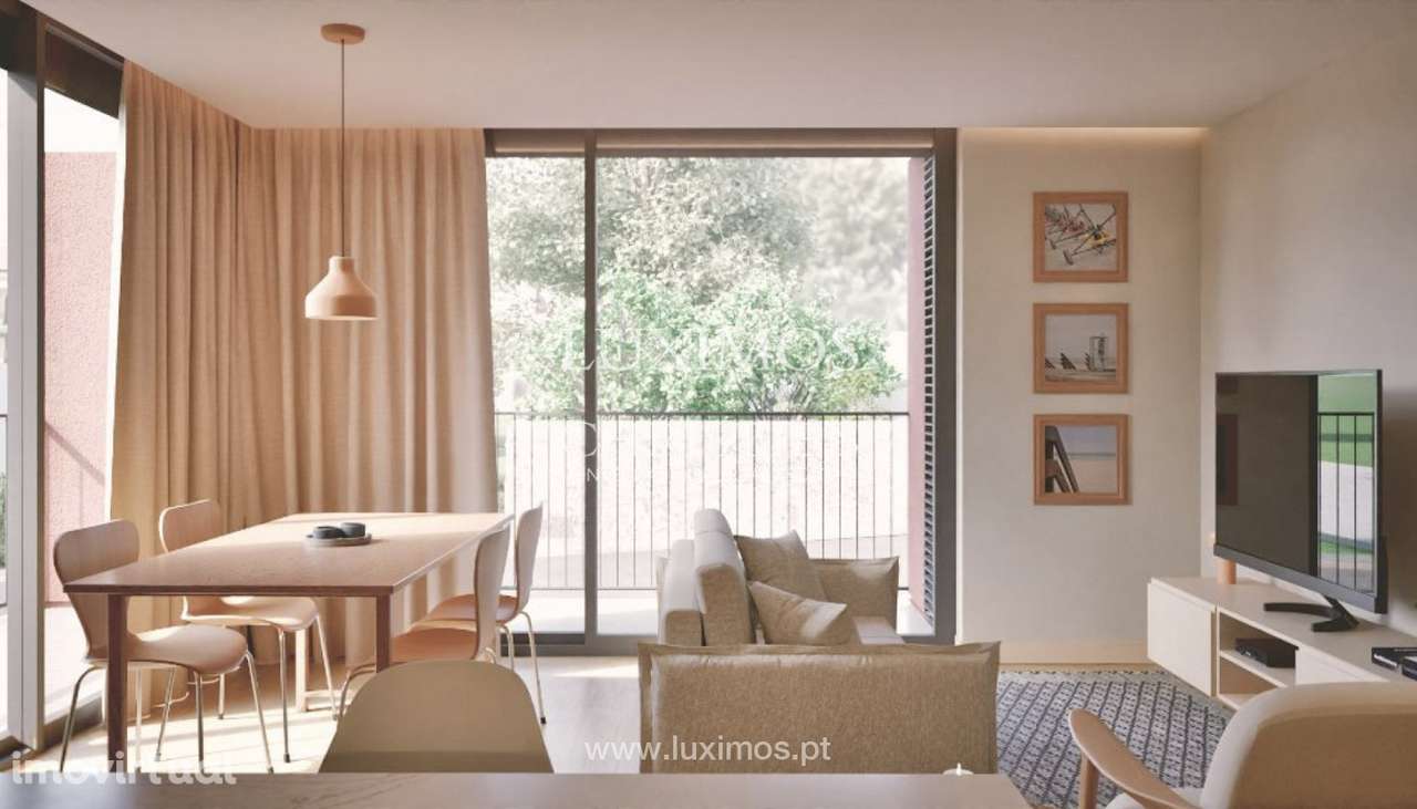 Cais de Leça: apartamento T1 à venda em Leça da Palmeira, Portugal - Grande imagem: 3/14