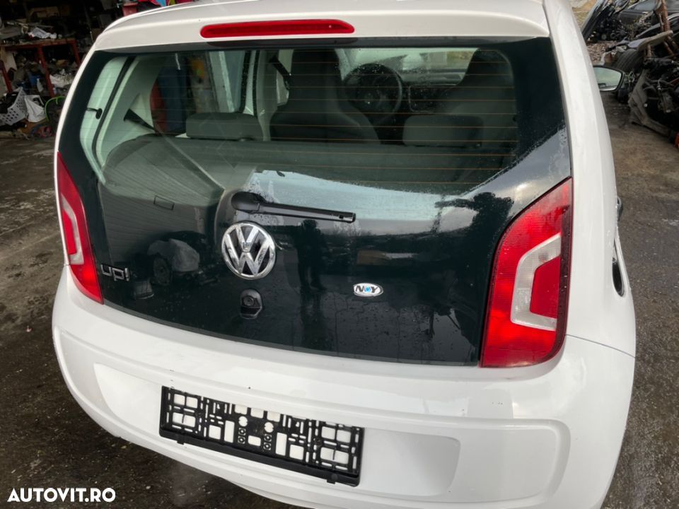 piese auto vw Up Skoda Citigo seat din 2013 motor 1000 MPI benzina chy cutie viteze planetara model in 4 uși dezmembrez  airbaguri centuri polița portbagaj broasca scaune bancheta - 1