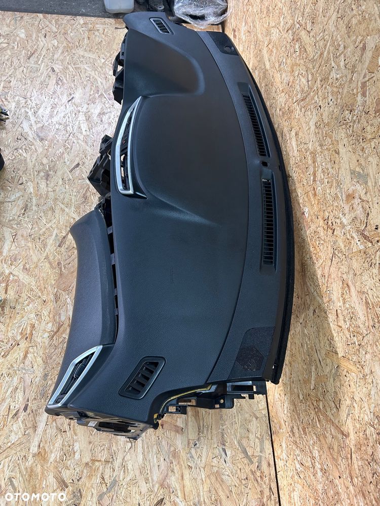 Nissan X-trail III T32 konsola deska rozdzielcza 2014- pasy napinacze oryginał poduszka powietrzna - 5