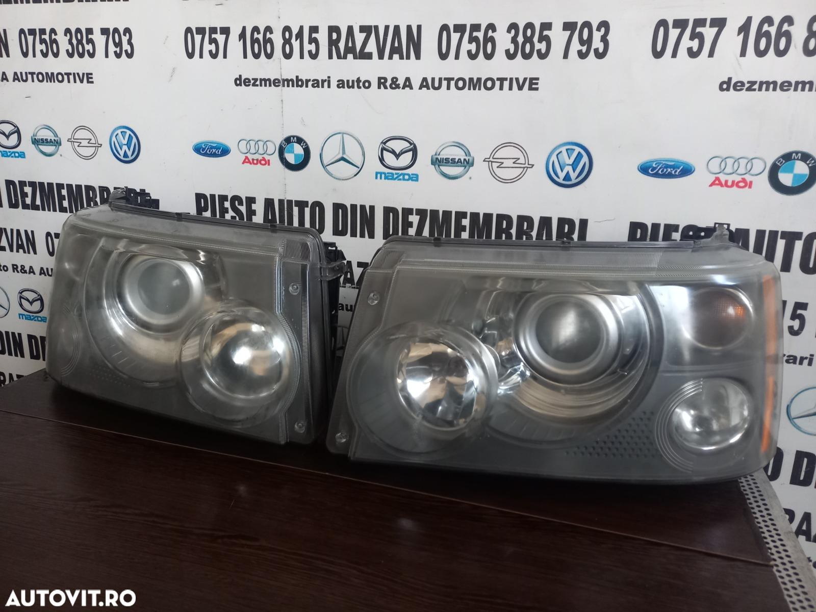 Faruri Far Stanga Dreapta Xenon Cornering Range Rover Sport L320 An 2005-2006-2007-2008-2009 Comple - 6