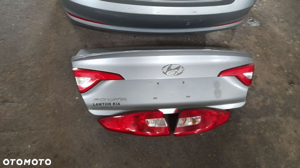 Hyundai Sonata klapa tył zderzak tył lampy tył - 2