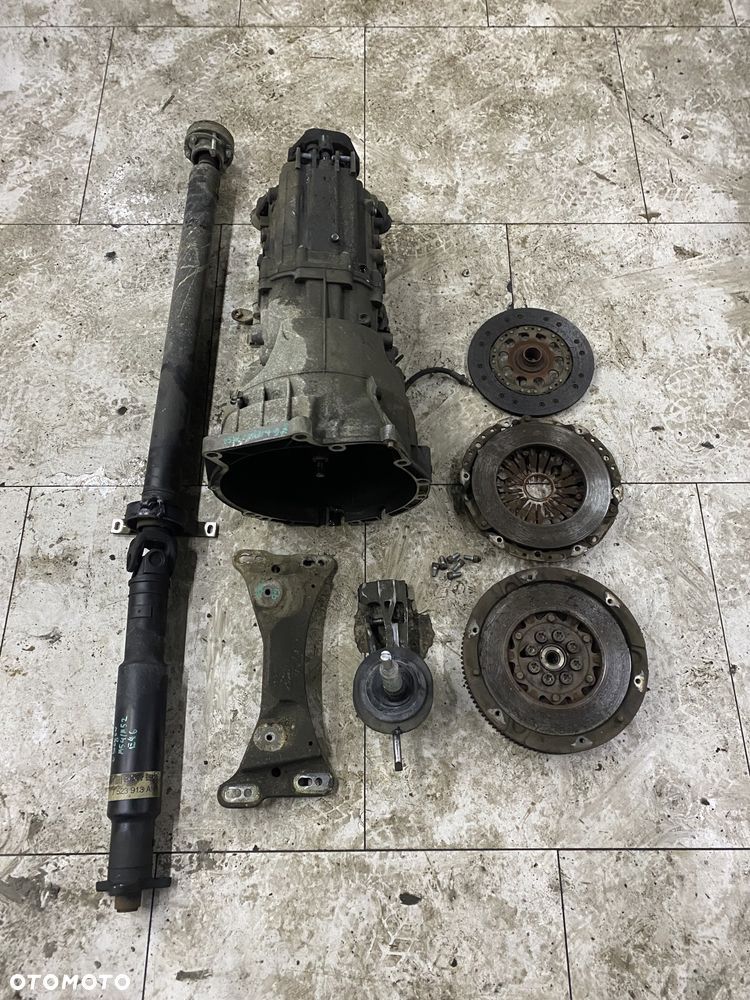 Kompletny swap skrzynia 6 biegow manual BMW E46 3.0i M54 M52 GS6-37BZ - 1