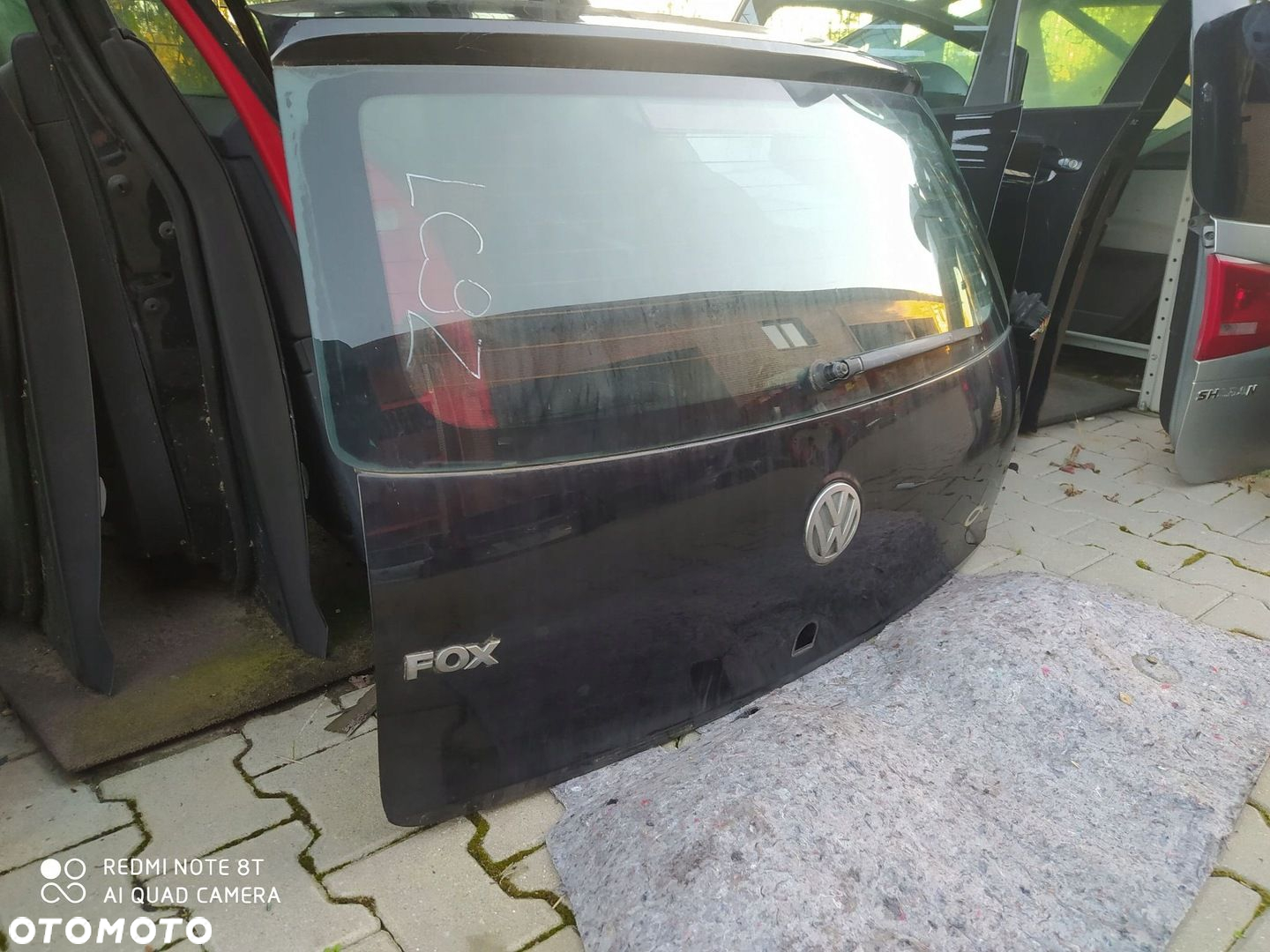 VW FOX KLAPA BAGAŻNIKA KOD LAKIERU LC9Z - 3