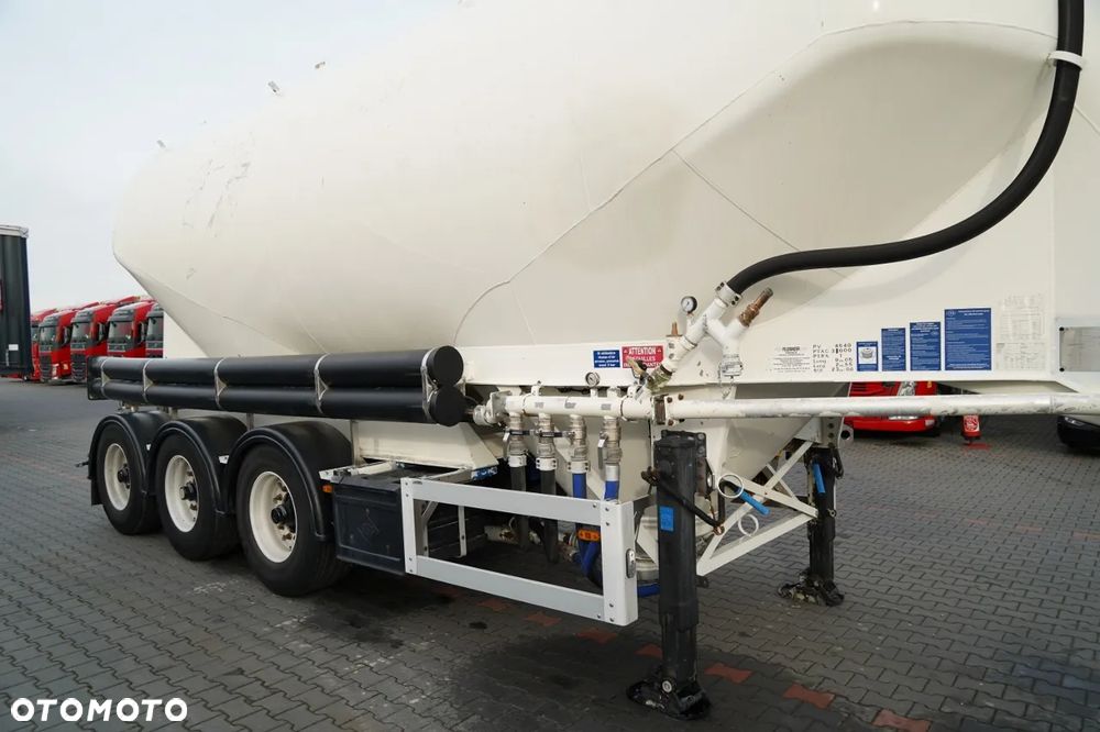 Feldbinder CEMENTONACZEPA / 3 KOMORY / 37 000 L / SILOS / DO MATERIAŁÓW SYPKICH  / ALUFELGI - 9