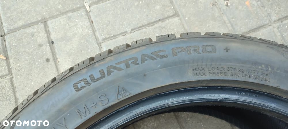 OPONY WIELOSEZONOWE0 225/45R17 94Y VREDESTEIN QUATRAC PRO (4525) WIELOZEZON M+S 8 mm KOMPLET 4 SZTUKI - 5