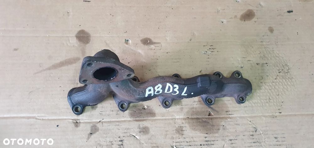 Kolektor wydechowy lewy Audi A8 D3 4.2 TDI 057253033AB - 1