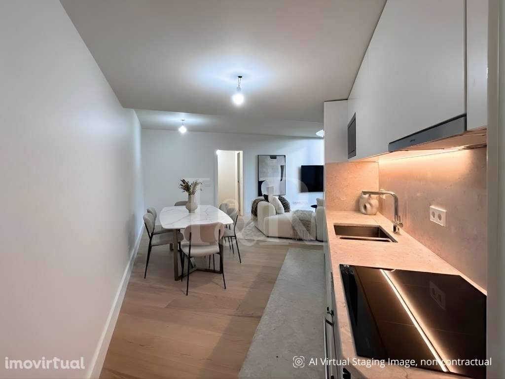 Apartamento T2 duplex com jardim e estacionamento, Capuchos Residen... - Grande imagem: 5/50