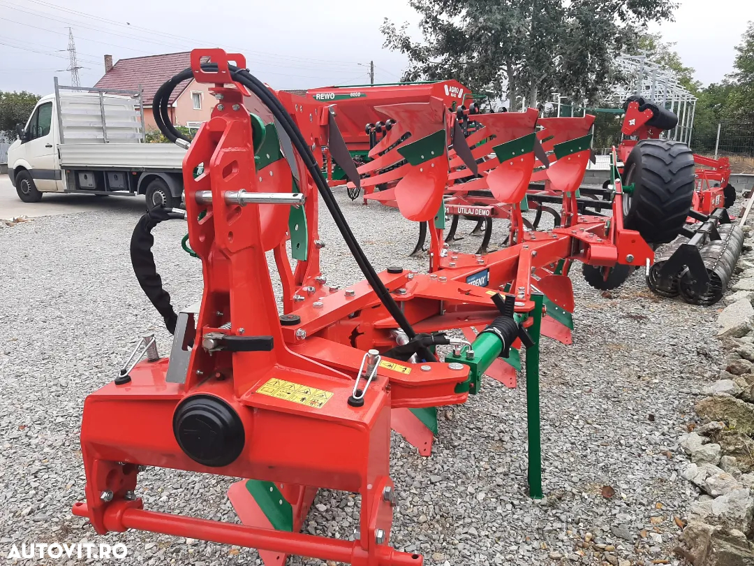Agro-Masz Plug reversibil PO3+, cadru 140x140 cm, distanta 100 cm - 7