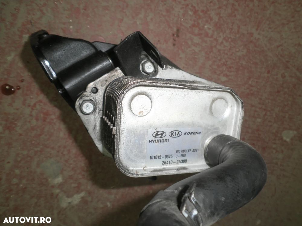 Termoflot + Carcasa filtru ulei Kia Sportage 2012, Hyundai ix35, 1.7 CRDI 26410-2A300 - 2