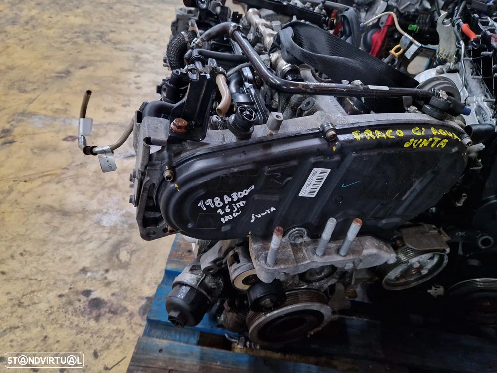 Motor usado para peças reparaçao 198A3000 FIAT BRAVO II 1.6 JTDM 105CV DOBLO LINEA - 6