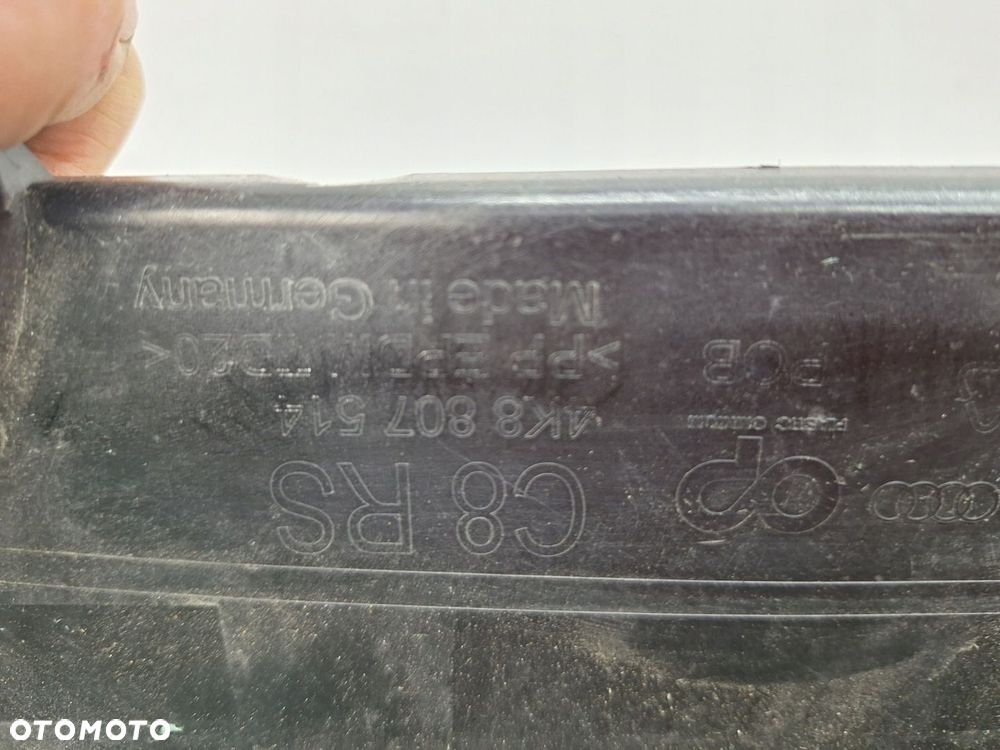 ZDERZAK AUDI RS6 RS-6 4K 4K8 C8 2019-2024 ORYGINAŁ OE ASO DYFUZOR - 9