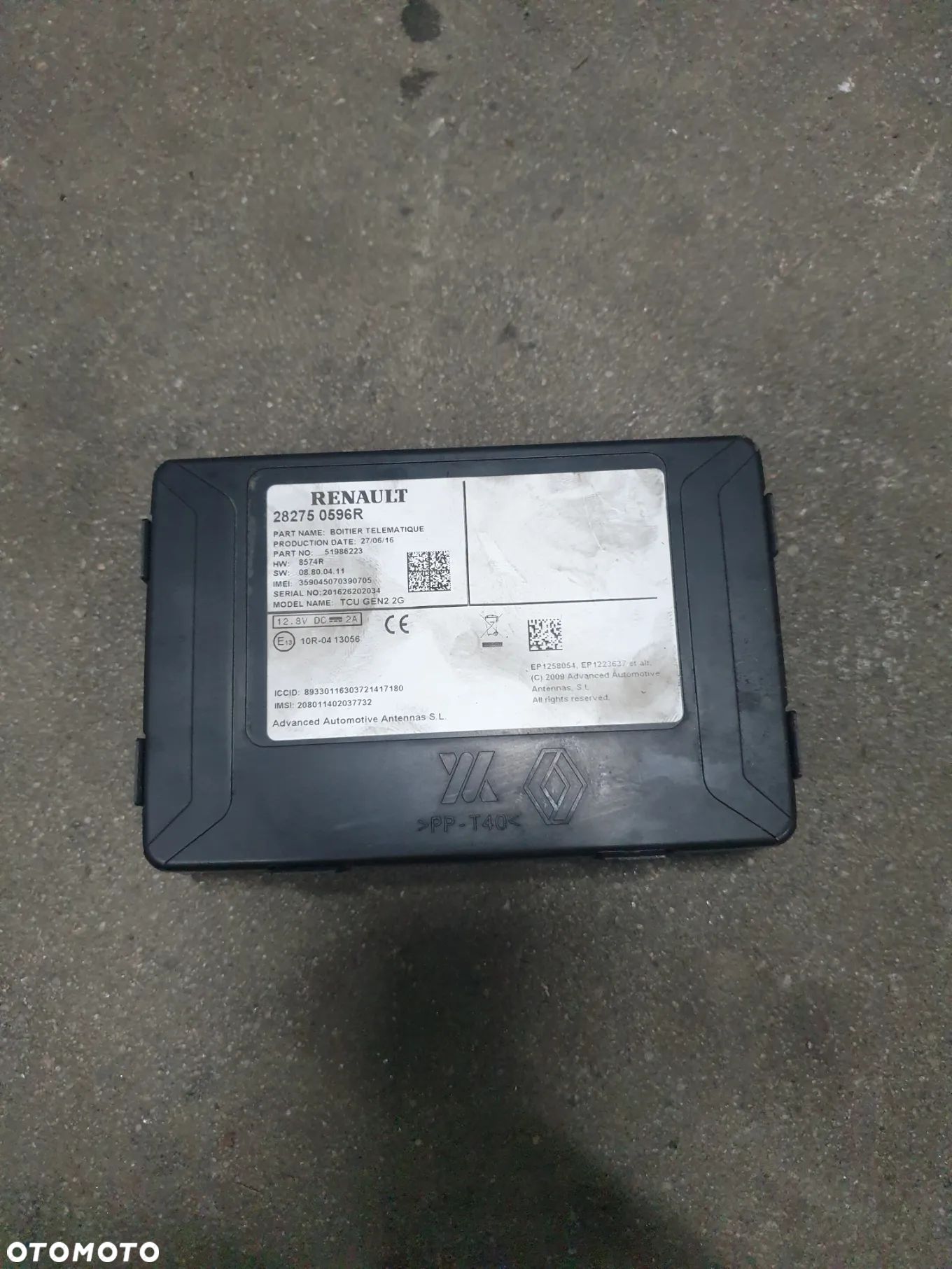 Moduł Bluetooth Smart Fortwo III 282750596R - 1