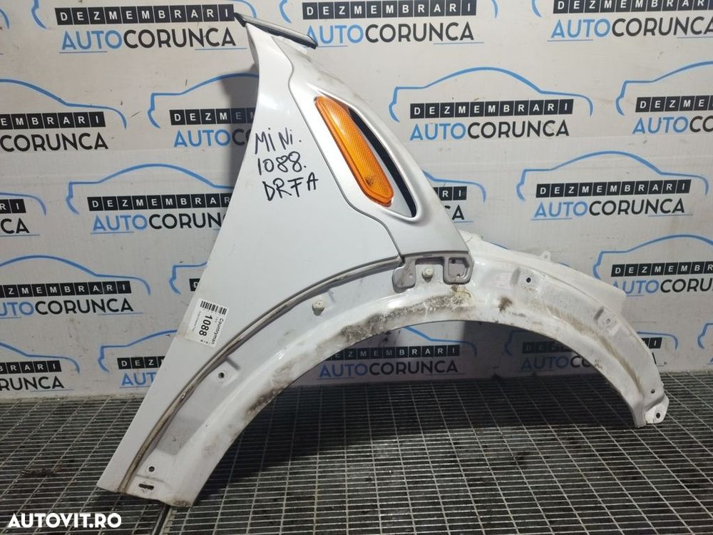 Aripa Dreapta Fata Mini Countryman 2010 - 2014 4 Usi ALB (1088) - 1