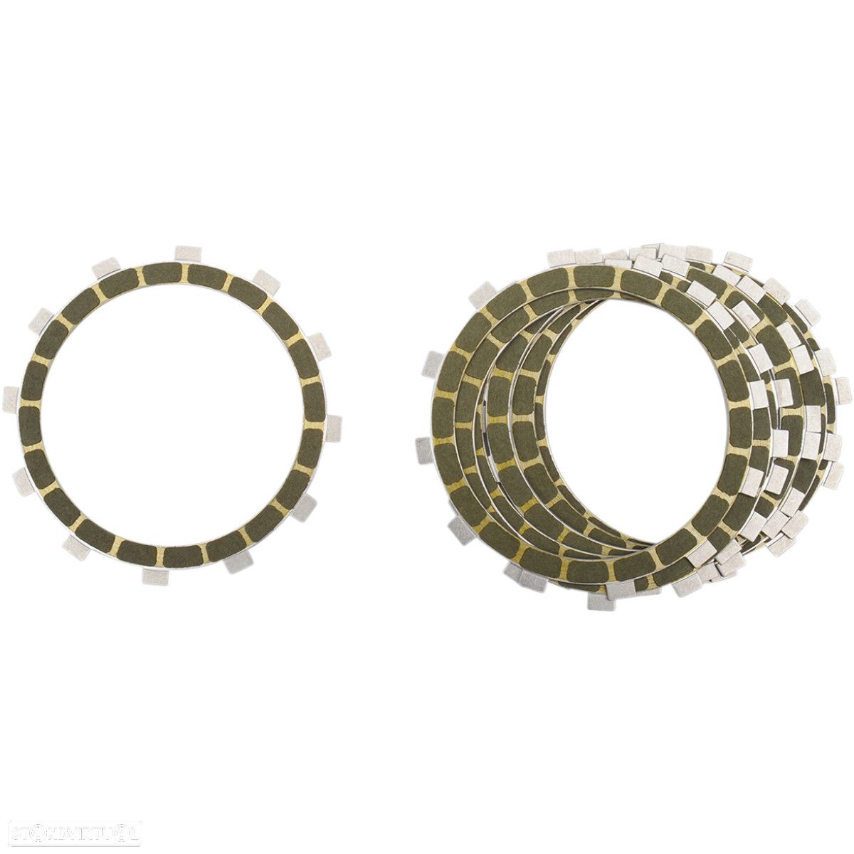 barnett embreagem kit de discos de fricção kevlar 8 placas 302-70-10006 - 1