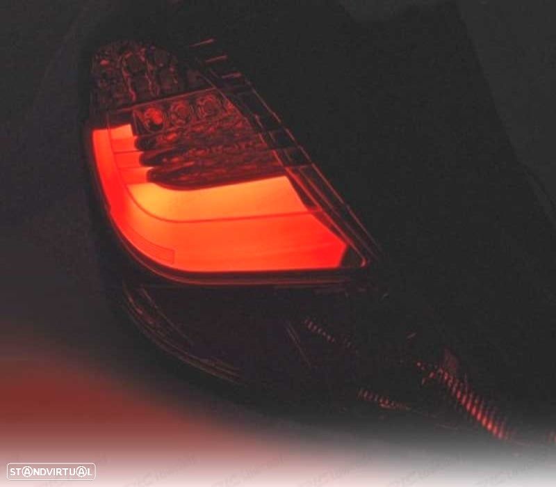 FAROLINS TRASEIROS OPEL CORSA D 3P 06-11 LED VERMELHO ESCURECIDO - 3